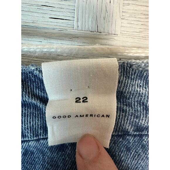 Good American Good Boy Vintage curvy jean flat tummy tech & gan proof Waistband - Picture 7 of 16